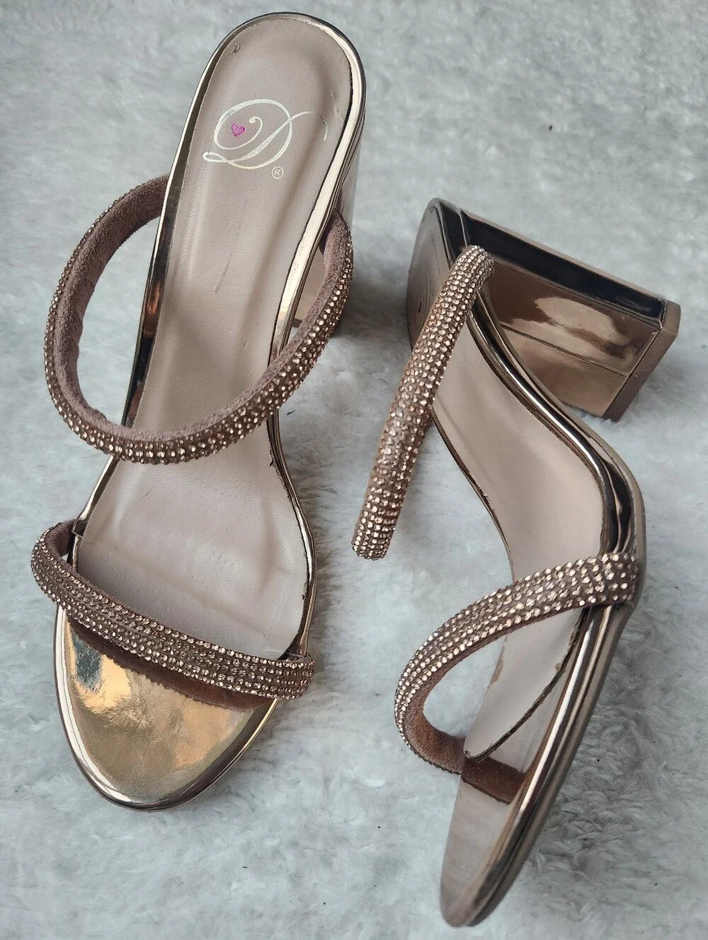 Delicious Rhinestone heels - Picture 6 of 6